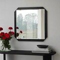 Oglinda decorativa, Neostill, Carre, 70x70 cm, PAL, Negru