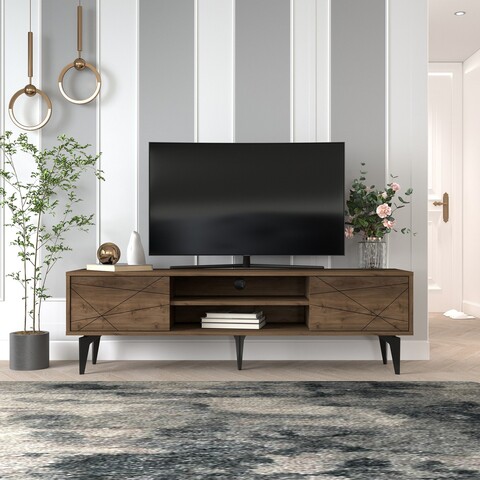 Comoda TV, Odessa, Brendon, 160x48.2x29.6 cm, Maro