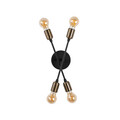 Aplica de perete, Tatum, 584TTM1974, Metal, Negru