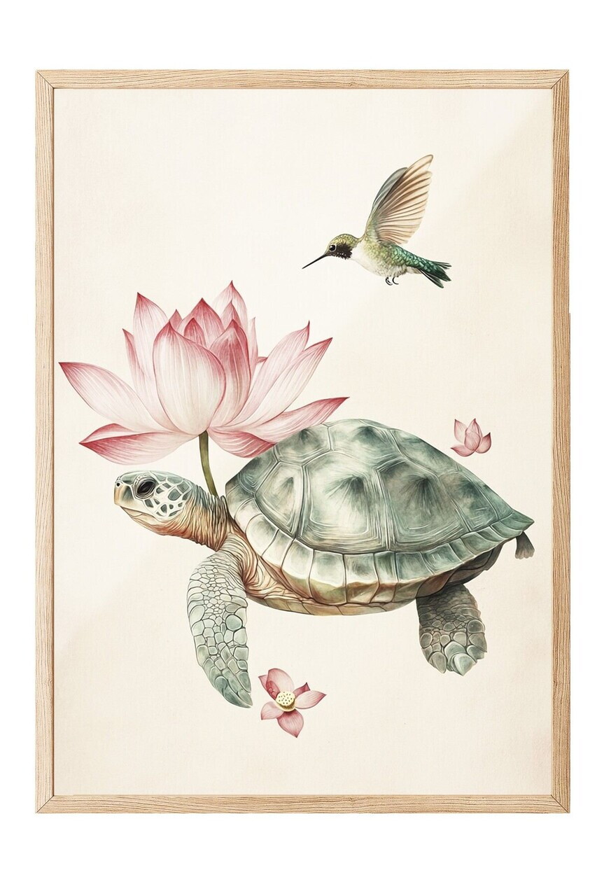 Tablou decorativ, 109795, Lemn masiv, Sticla PVC, Multicolor — imaginea 2