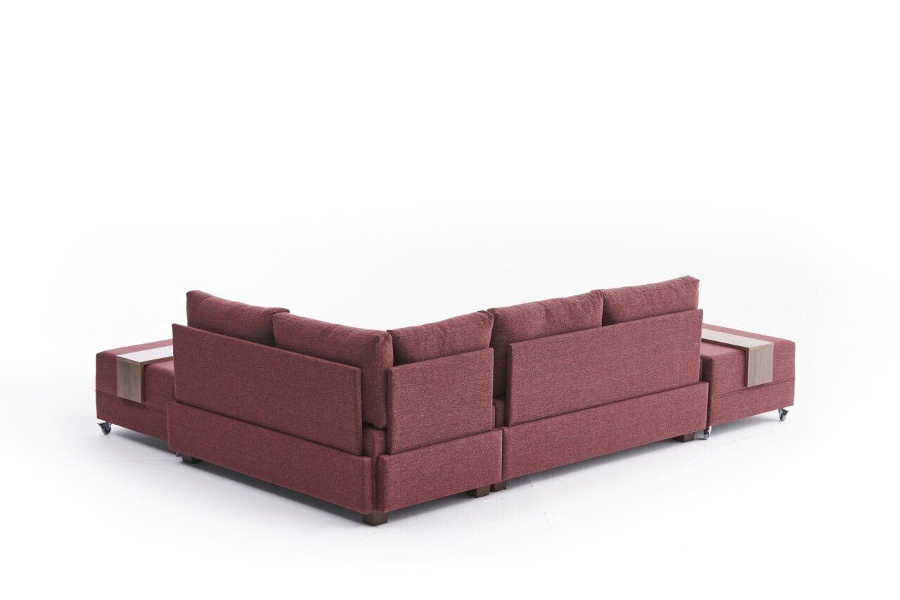 Coltar, Atelier del Sofa, 613LFS1162, Rosu claret — imaginea 8