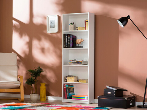 Corp biblioteca, adore, ktp-150-bb-1, 58x170x23 cm, pal, alb