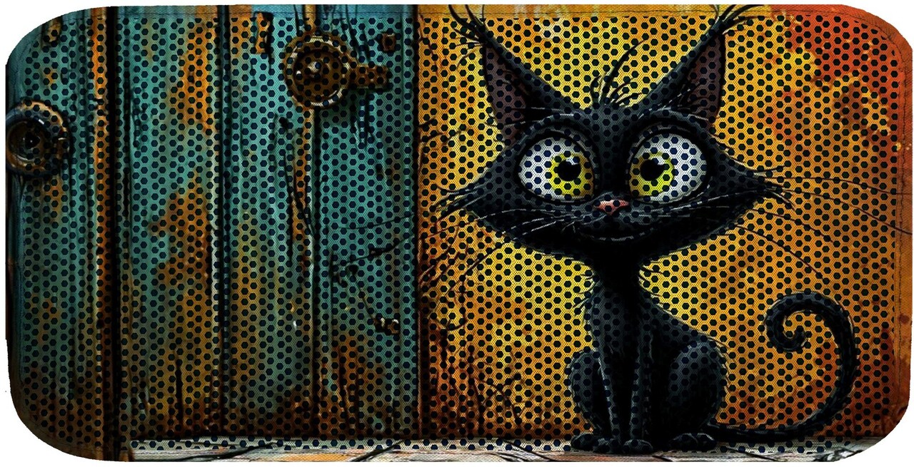 Covoras litiera pentru colectarea granulelor de nisip, Paws &amp; Whiskers, Cat Lıtter Mat 34, Multicolor - view 2