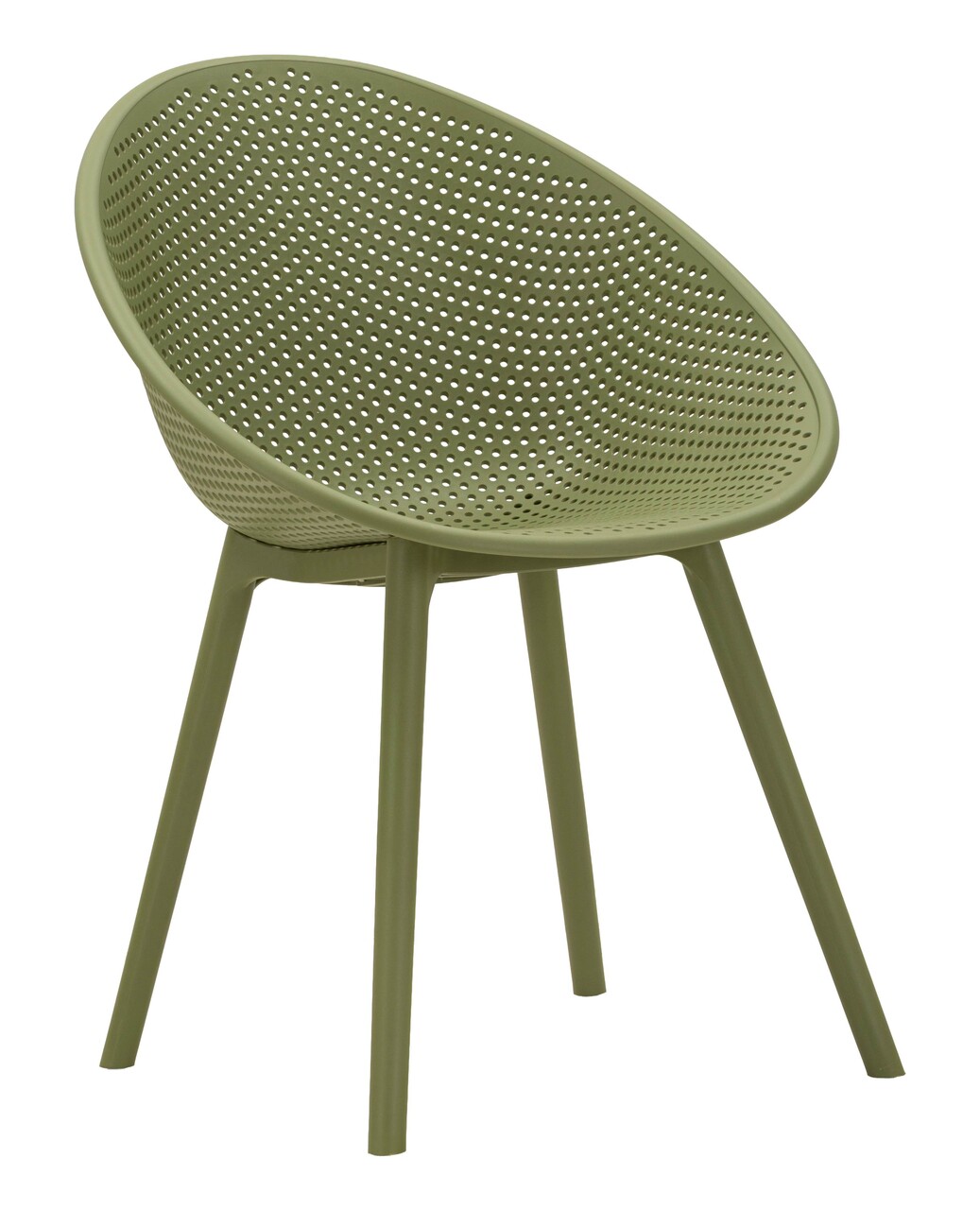 Set 2 scaune, Mauro Ferretti, Ibiza, 59x59x83 cm, utilizare interior / exterior,  plastic, verde - view 10