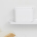 Cutie deseuri cosmetice, Brabantia, Waste Caddy, 15x8.5x9.8 cm, polipropilena, alb