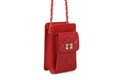Geanta, Lucky Bees, 305 Red, piele ecologica, rosu