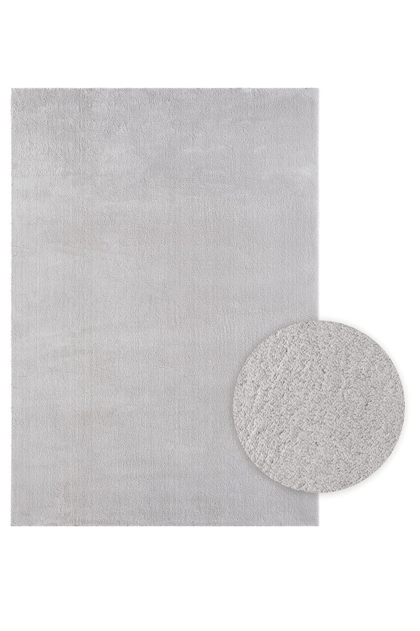 Covor, CLR-PUFFY-GRİ-33, 160x230 cm, Poliester, Gri — imaginea 4