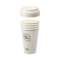 Set 4 pahare cu capac Re-Use, Aladdin, 350 ml, plastic