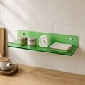 Raft de perete acrilic, Hanah Home, Vivid, 40x10x4 cm, Verde