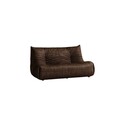Canapea 2 locuri, Atelier del Sofa, 560ARE5216, Frame: No Frame Fountain Support With Chipboard, Maro
