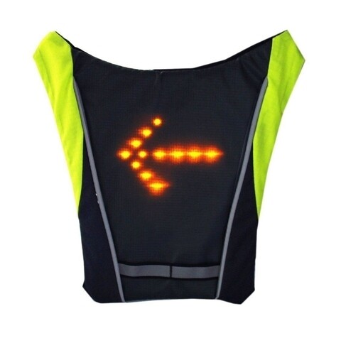 Vesta reflectorizanta cu telecomanda, Jocca, unisex