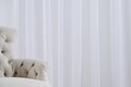 Perdea Mendola Interior, Olivenza, 300x260 cm, poliester, alb