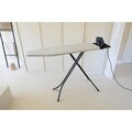 Masa de calcat, Brabantia B, Denim Grey, 124x38 cm, otel/bumbac