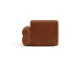 Modul canapea dreapta 1 loc, Neo, Micadoni Home, 110x100x83 cm, tesatura Chenille, teracota