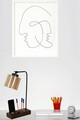 Lampa de masa, Luin, 534LUN3814, Lemn, Maro