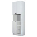 Dulap multifunctional, Mezza, Order 3002 , 59.6x180x35 cm, Alb