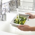 Set 2 organizatoare pentru frigider, Friwer InnovaGoods, lungime reglabila, 20-28x16.5x7 cm