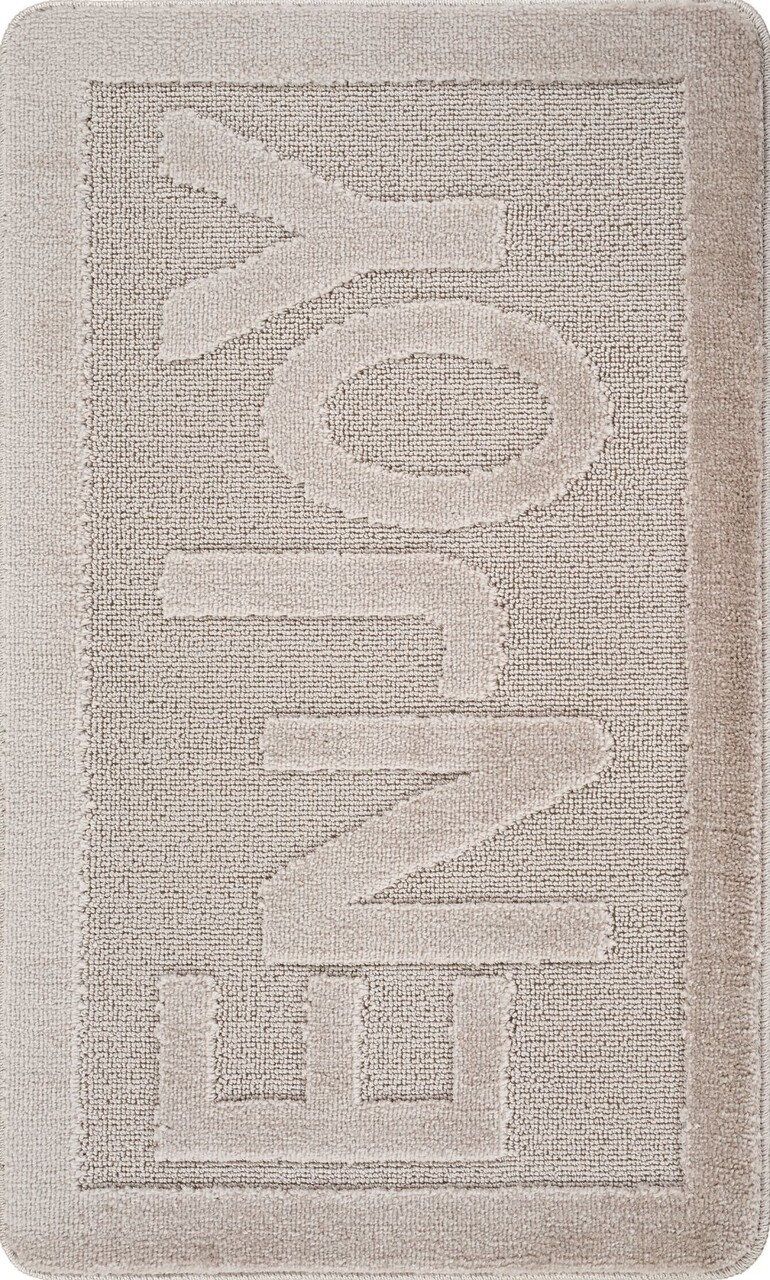 Covoras de baie, Cecilia, Enjoy, 60x100 cm, Polipropilena, Bej