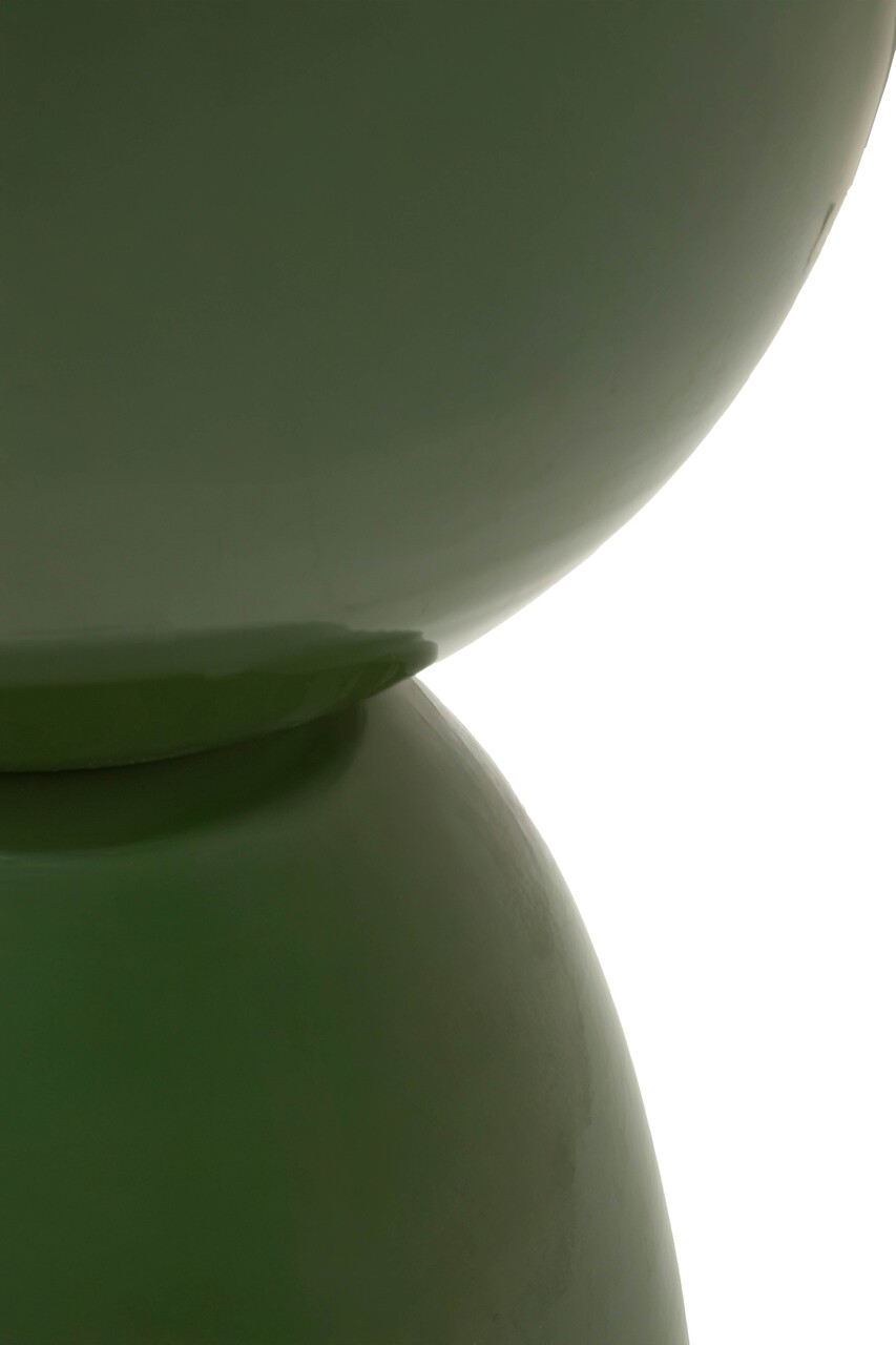 Masuta de cafea, Mauro Ferretti, Yao, 31x46 cm, metal, verde - view 2