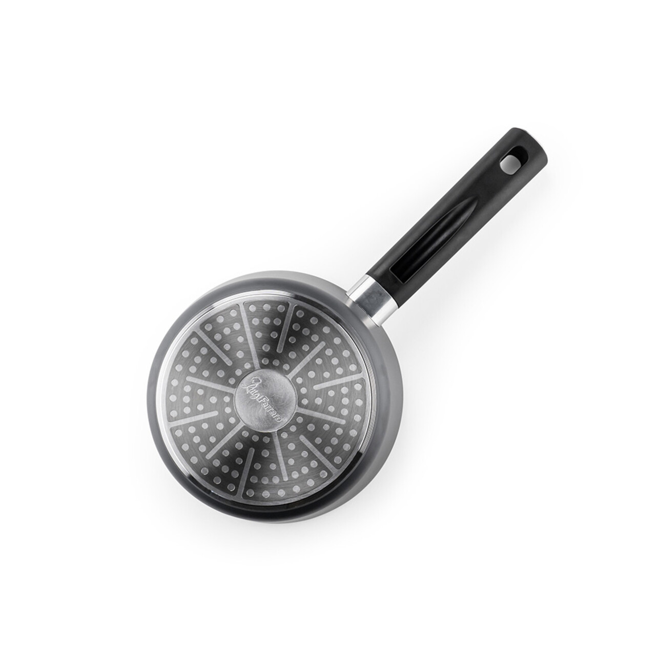 Cratita saucepan Regina, Luigi Ferrero, 16x8.5 cm, 1.4 L, aluminiu forjat - 1 | YEO