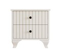 Noptiera, Rabi, Rb-185-08, 45x45x40 cm, PAL, Alb mat