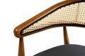 Scaun, Nordure, Lima, 54x75x50 cm, Lemn, Stejar / Negru