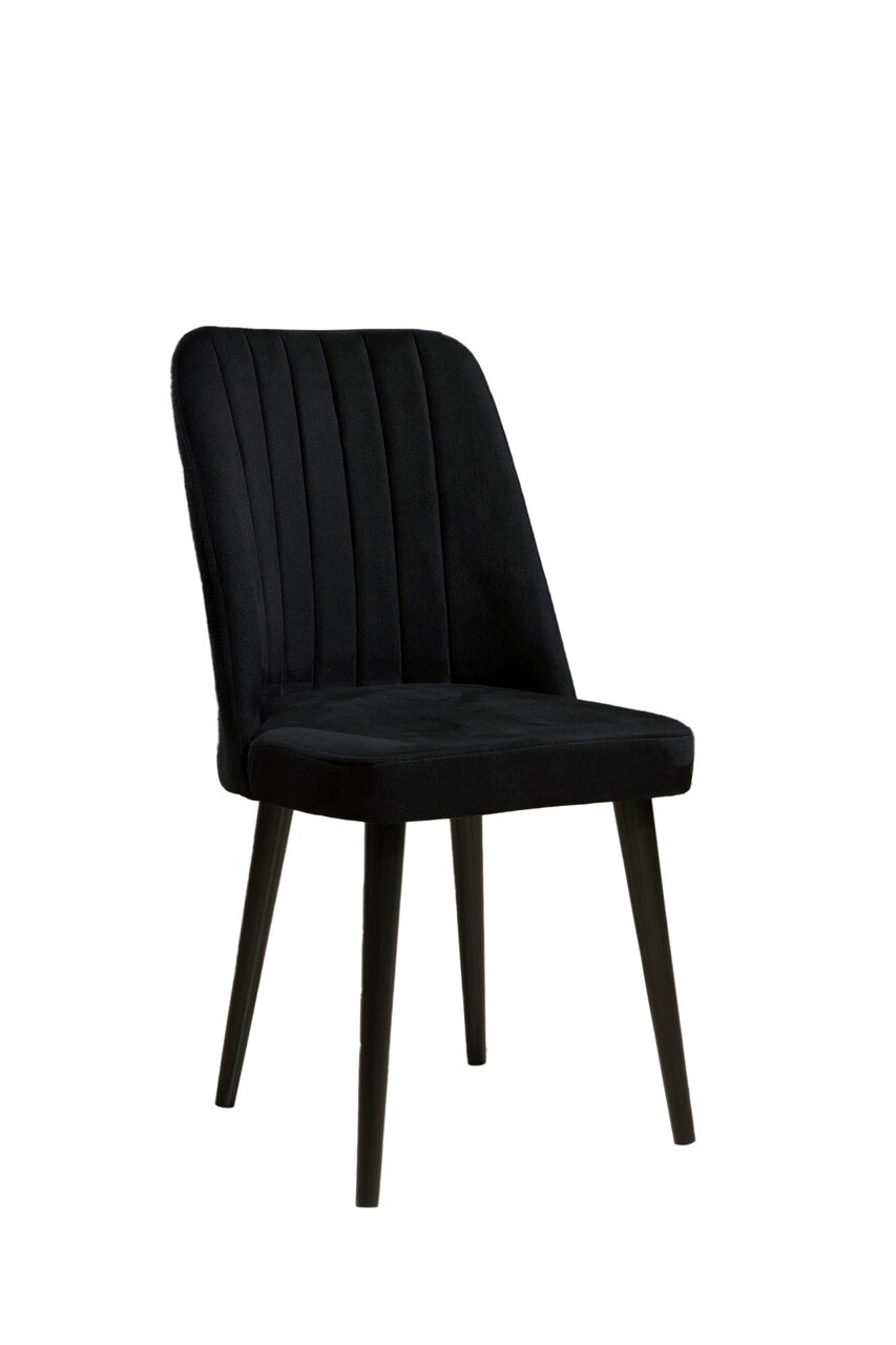 Set de scaune, Beckley, Polo, MDF , Negru - 1 | YEO