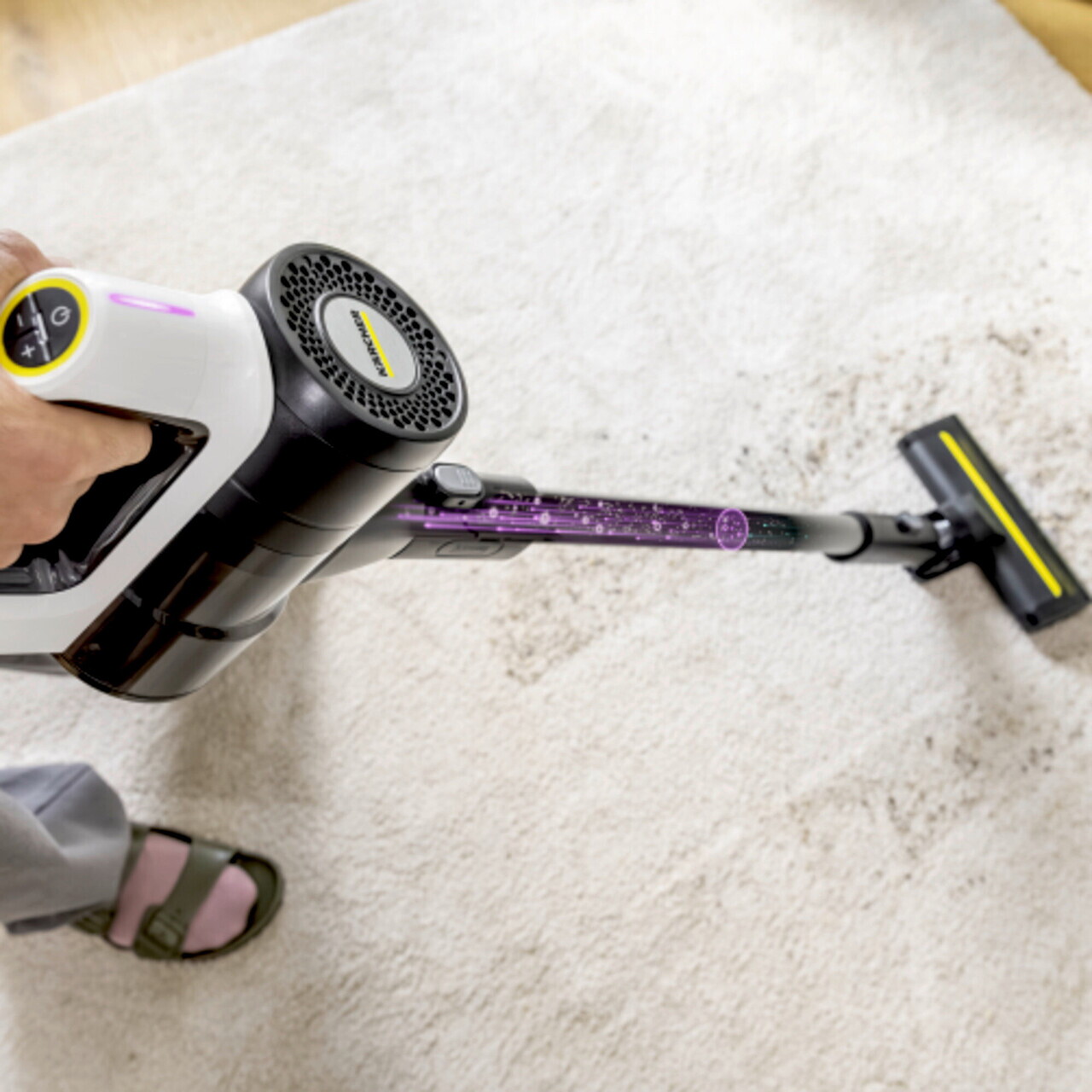 Aspirator vertical VCS 3 Nano Complete, Karcher, negru — imaginea 5