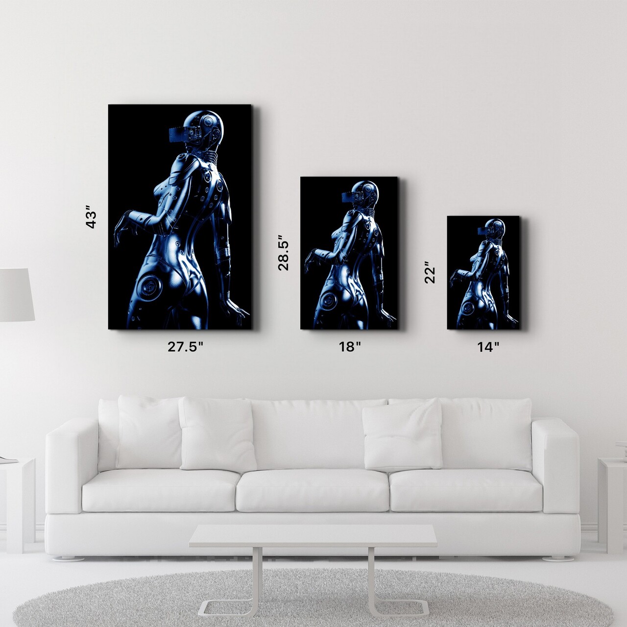 Tablou decorativ, SPR-1210, Dimensiuni: 46 x 72 cm, Multicolor - view 6