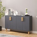 Consola, Odessa, Rodney, 120x73.6x29.6 cm, Antracit
