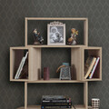 Corp biblioteca, Comforty, Box, 84x160x30 cm, Stejar deschis