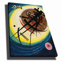 Tablou decorativ, 70100KANDINSKY031, Canvas, Lemn, Multicolor