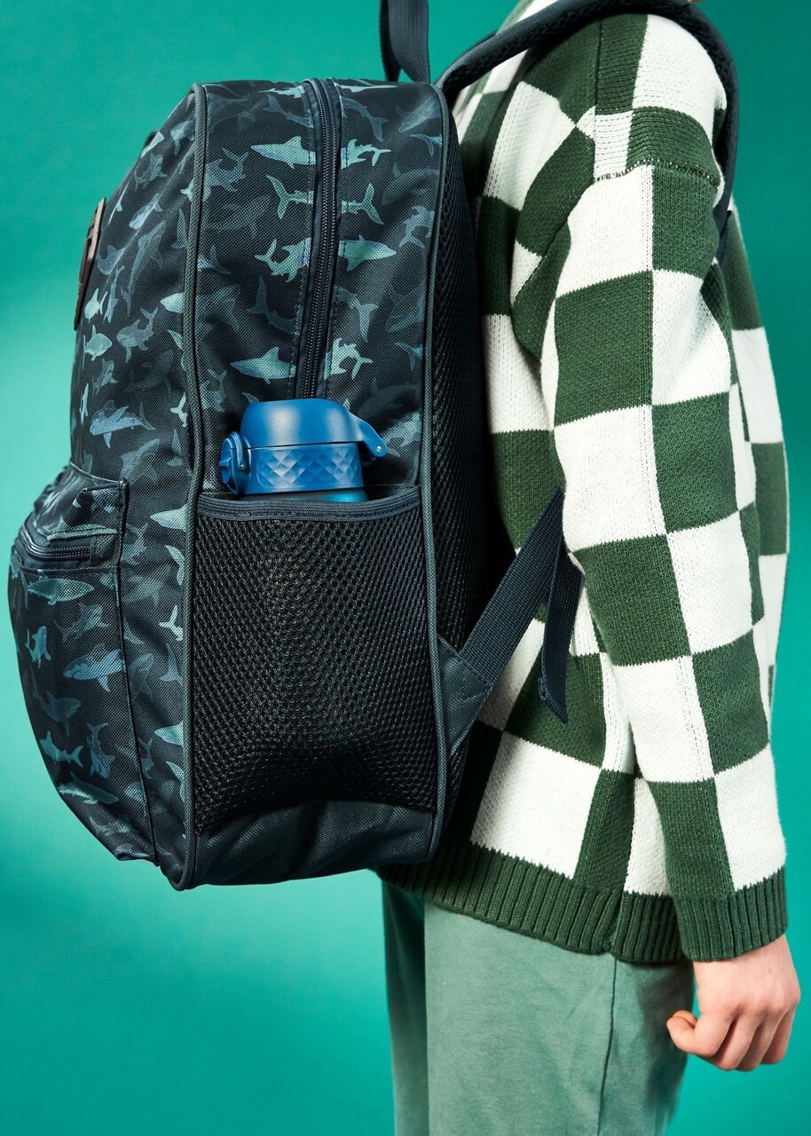 Sticla apa pentru copii, recyclon, 350ml, Red Pandas - Ion8 - imagine 9