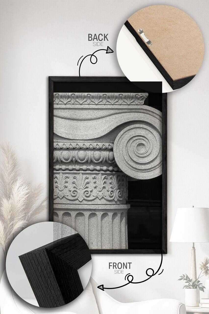 Tablou decorativ, Artnewclsyh70-5070, Lemn masiv, MDF, Multicolor - view 4