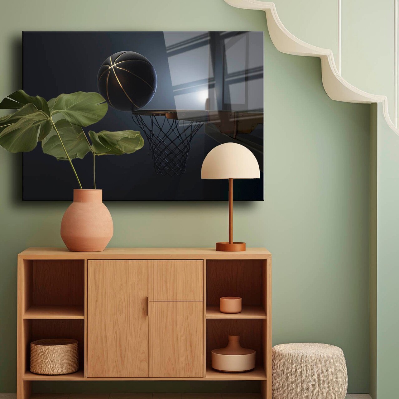 Tablou decorativ, Camtbl-022, 50 x 70 cm, Multicolor - view 2