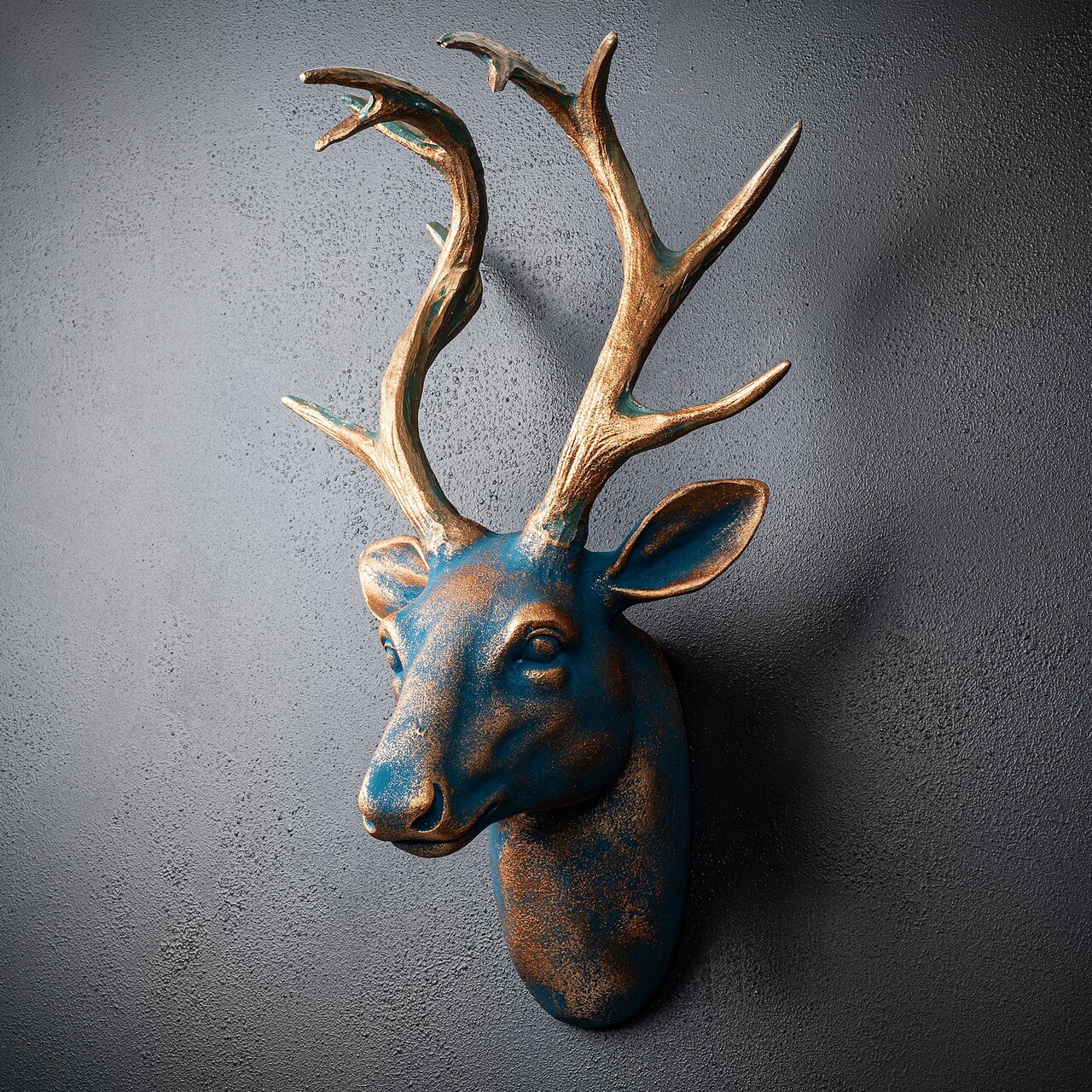 Decoratiune de perete, Deer, Dimensiuni: 26 x 38 x 17 cm, Multicolor - view 10