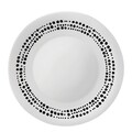 Serviciu de masa 18 piese, Chiaroscuro, Bormioli, opal, alb