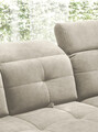 Coltar extensibil dreapta 5 locuri ELTAP, RT-18AU, Inferne, 297x210x107 cm, lemn/poliester, bej deschis