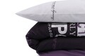 Lenjerie de pat dubla King, 3 piese, 220x240 cm, 100% bumbac ranforce, Beverly Hills Polo Club, BHPC 004, lila