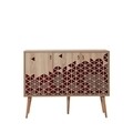 Comoda Mega 122, Vella, 120x36x94 cm, multicolor