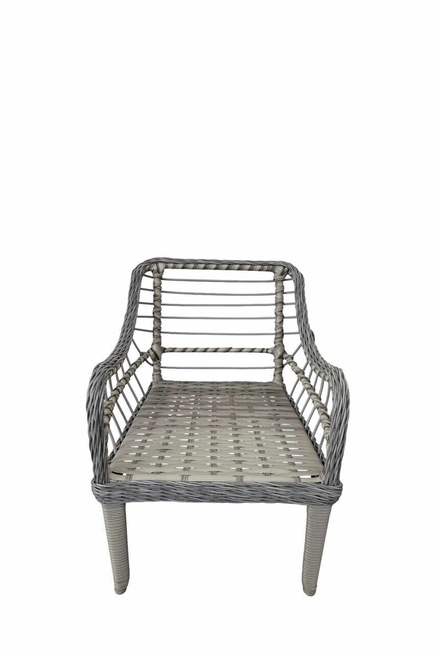 Set mobilier de gradina, Hanah Home, Fiori, ALUMINIU, Bej - view 6