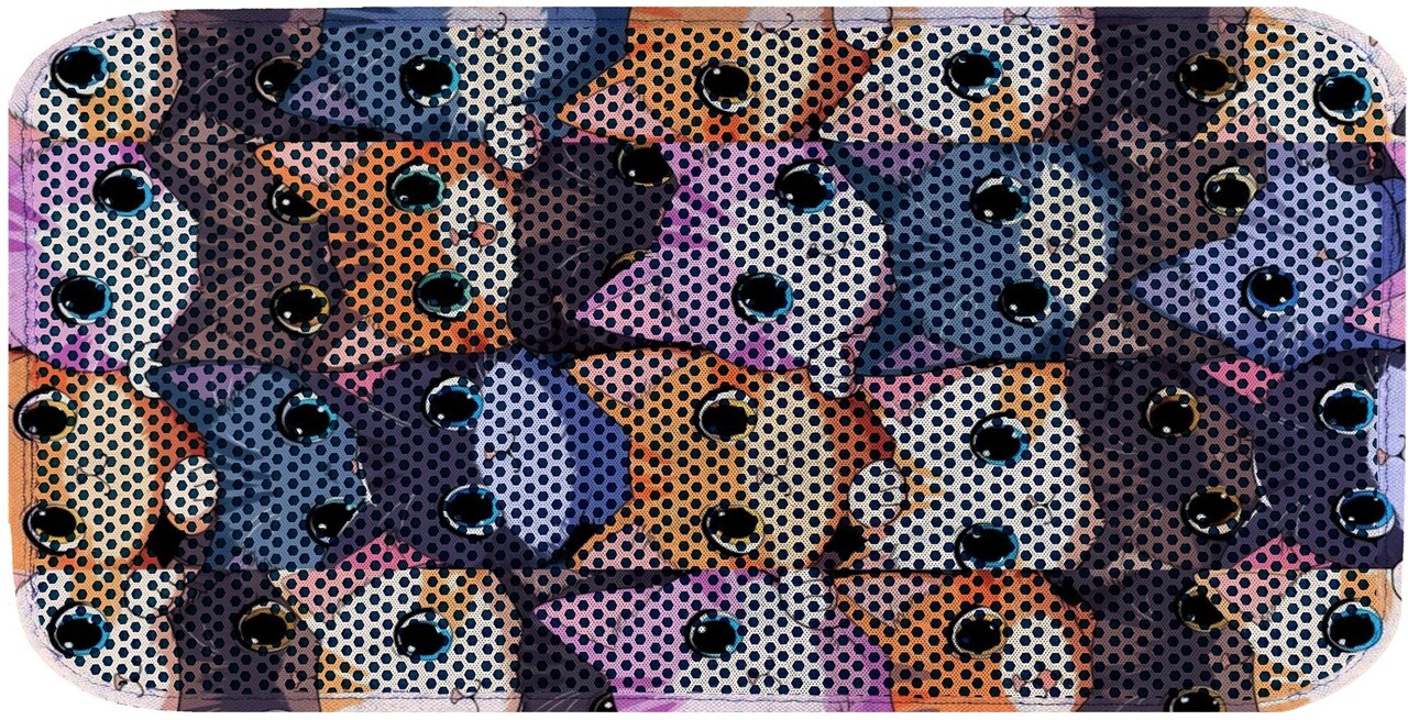 Covoras litiera pentru colectarea granulelor de nisip, Paws &amp; Whiskers, Cat Lıtter Mat 9, Multicolor - view 2