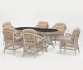 Set mobilier de gradina, Divona, Nova, Crem