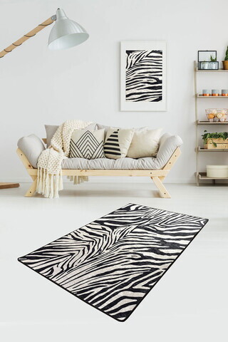 Covor, Zebra, 100x300 cm, Multicolor
