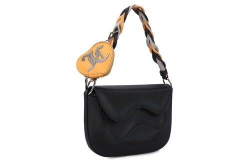 Geanta juicy couture 368, 30x2x20 cm, piele ecologica, negru
