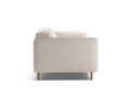 Canapea 2 locuri, Noomi-215, Micadoni Home, 162x94x75 cm, tesatura structurata chenille, bej