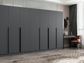 Dulap pentru haine, Minerva, Kale Plus, 315x210x52 cm, PAL, Antracit