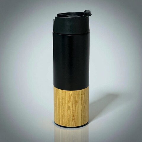 Termos, L'essentiel Maison, 196RWE6926, Dimensiune: 6,5 x 22,5 cm / 450 ml, Negru