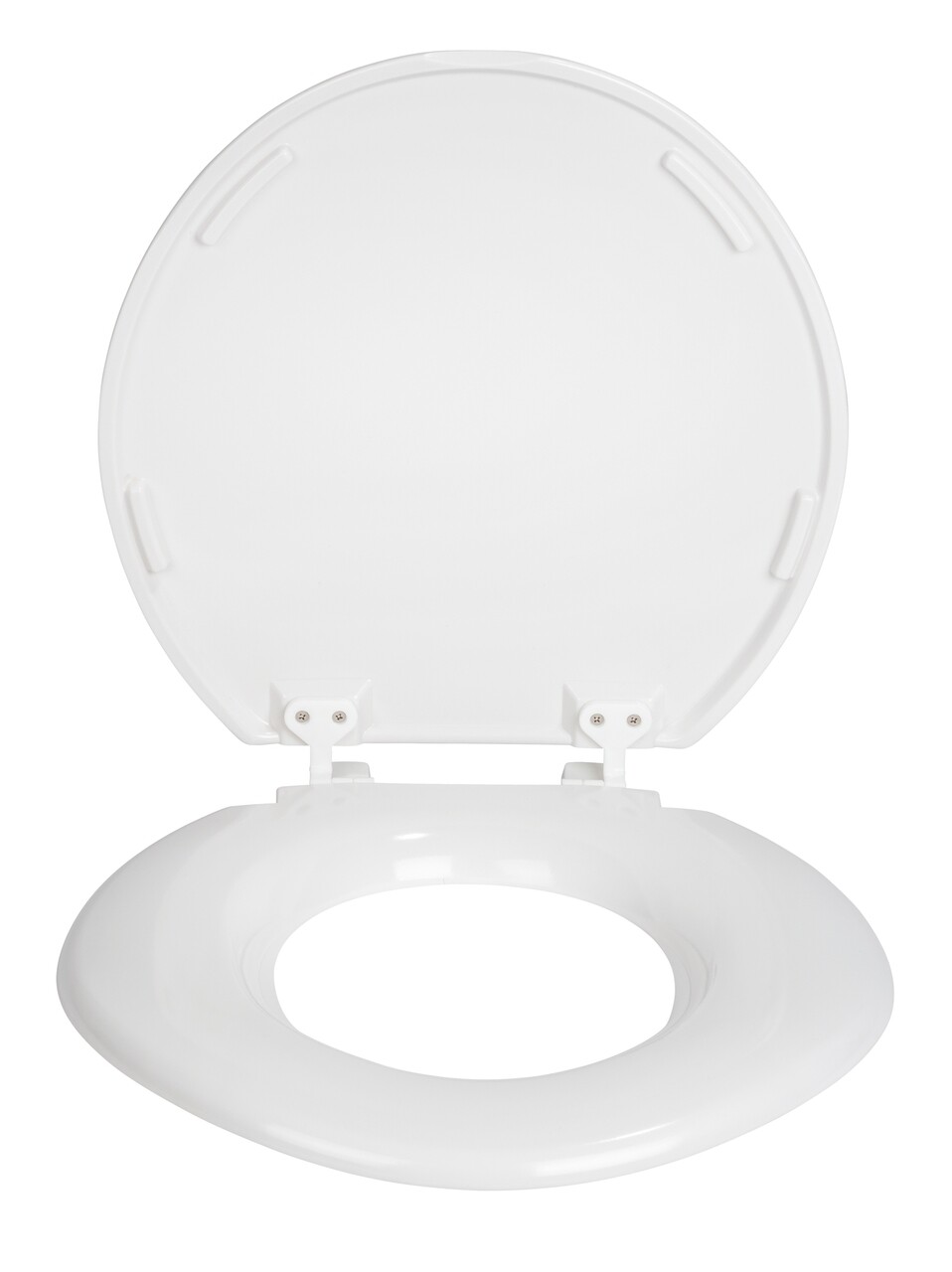 Capac de toaleta, Wenko, Torino XXL, 44 x 43.5 cm, duroplast, alb - 2 | YEO