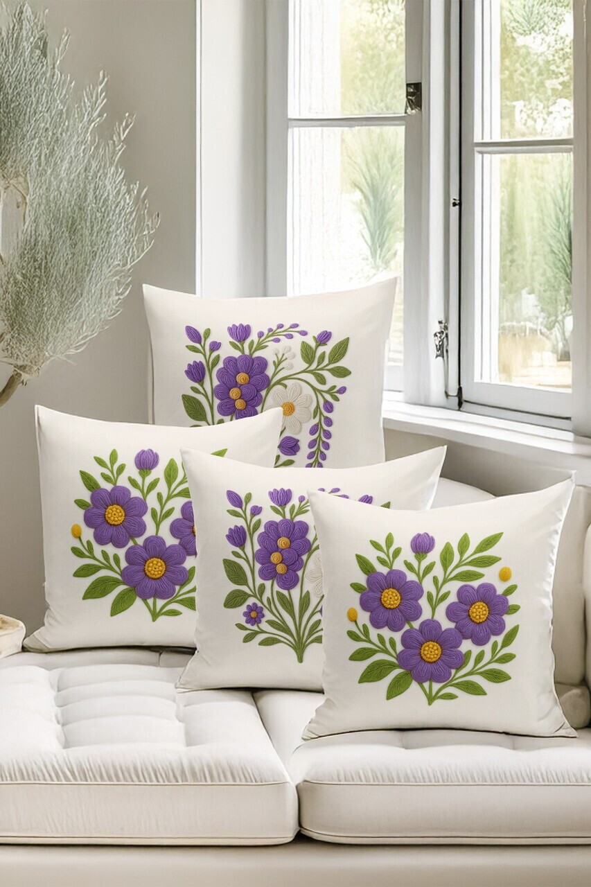 Set fete de perna, Artpnchset4-94, Poliester, Multicolor — imaginea 2